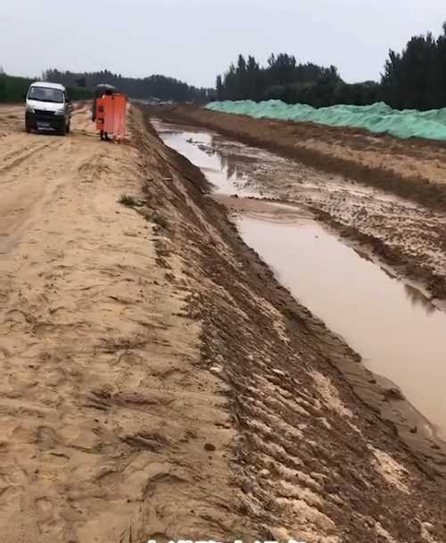焦作解放区河道降水